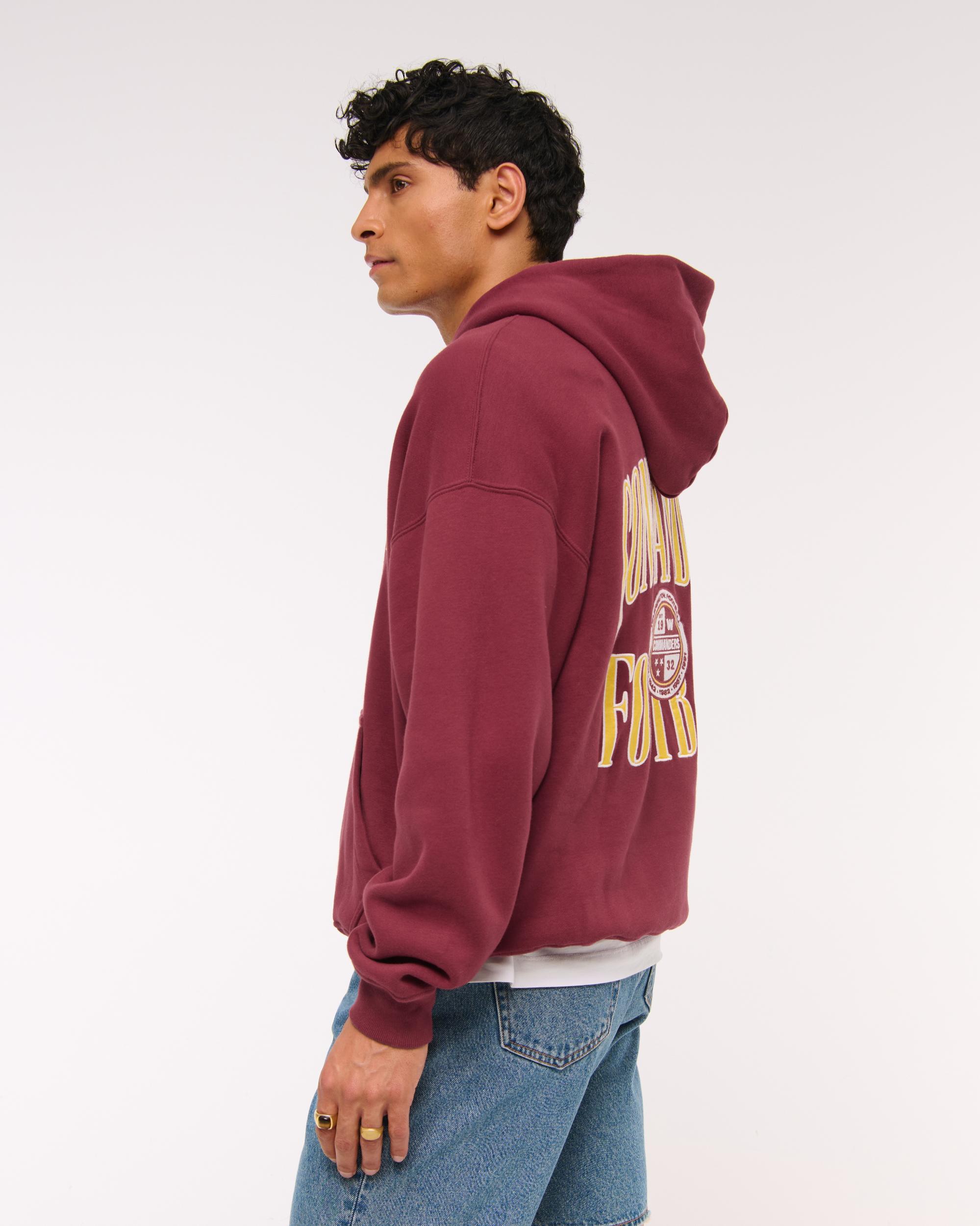 Chicago Bears Graphic Popover Hoodie Product Image