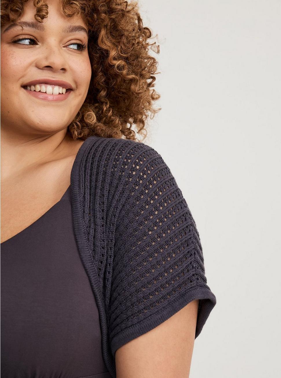 Open Stitch Bolero Shrug Product Image