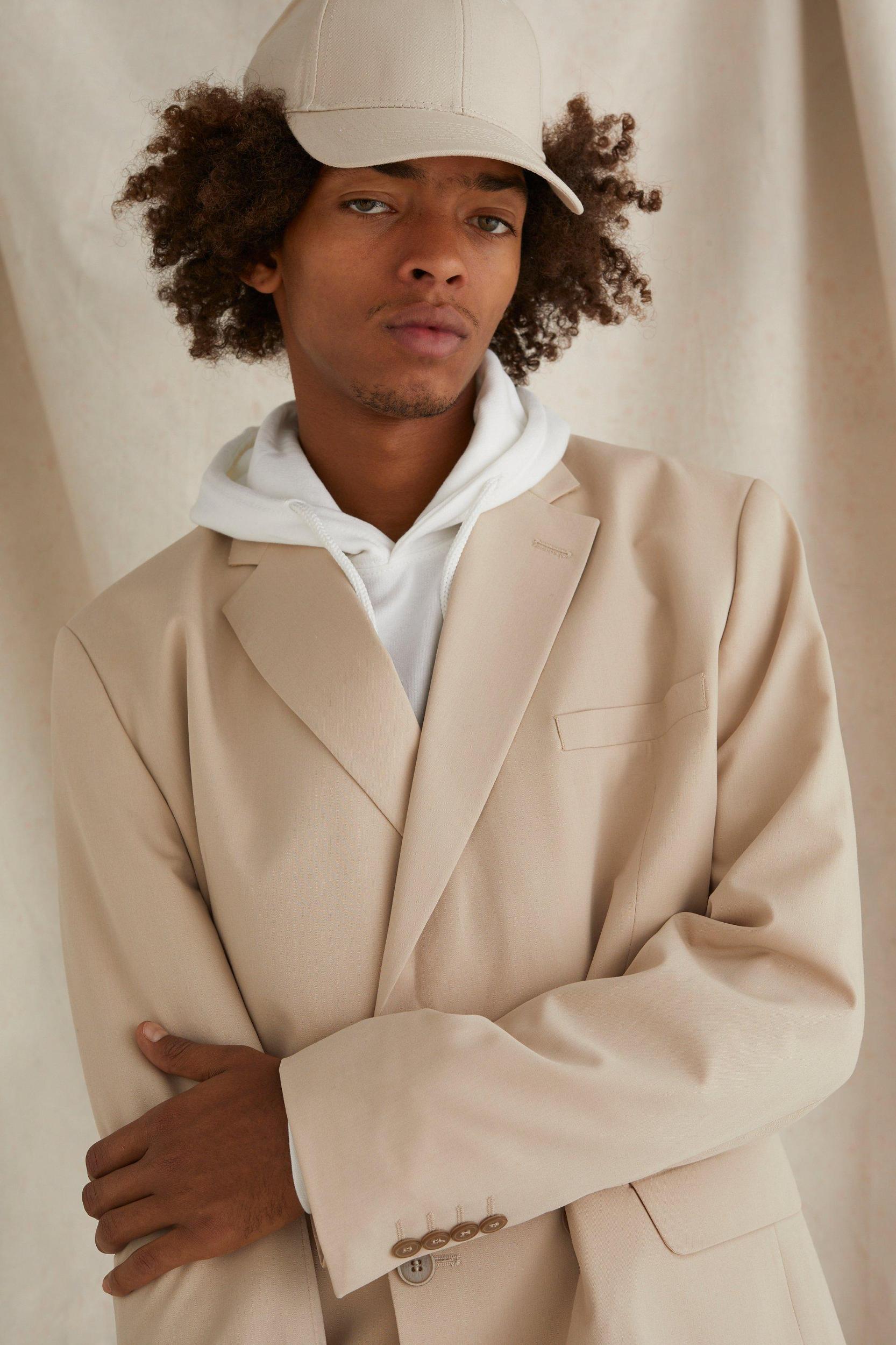 Double Breasted Oversized Blazer | boohooMAN USA Product Image