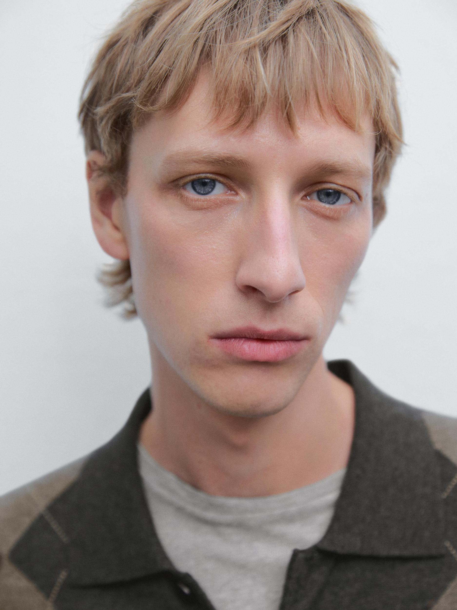 Wool blend knit cardigan Product Image