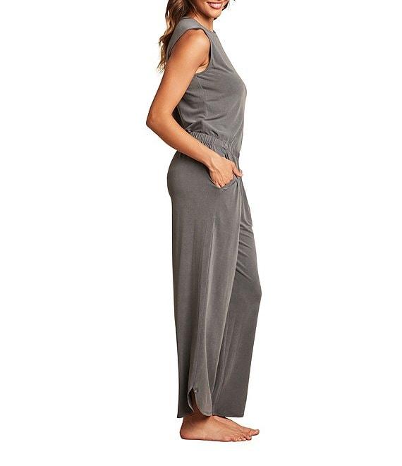 Barefoot Dreams Sand Washed Jersey Tank & Pant Coordinating Lounge Set Product Image