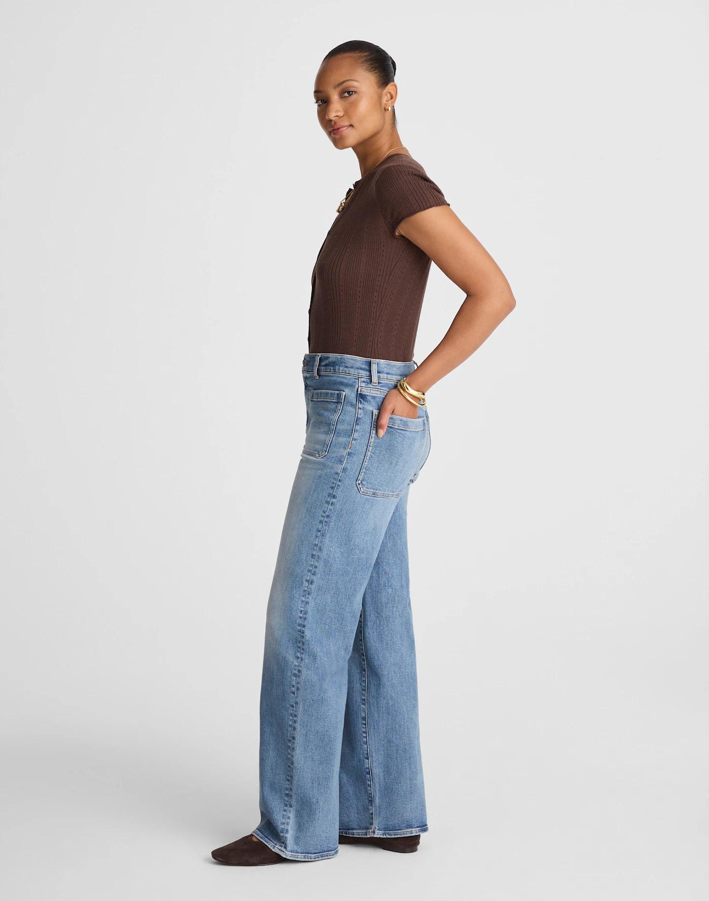 The Curvy Emmett Wide-Leg Jean Product Image