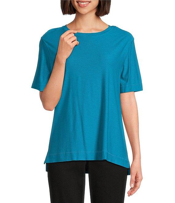Westbound Short Sleeve Crew Neck Top Product Image