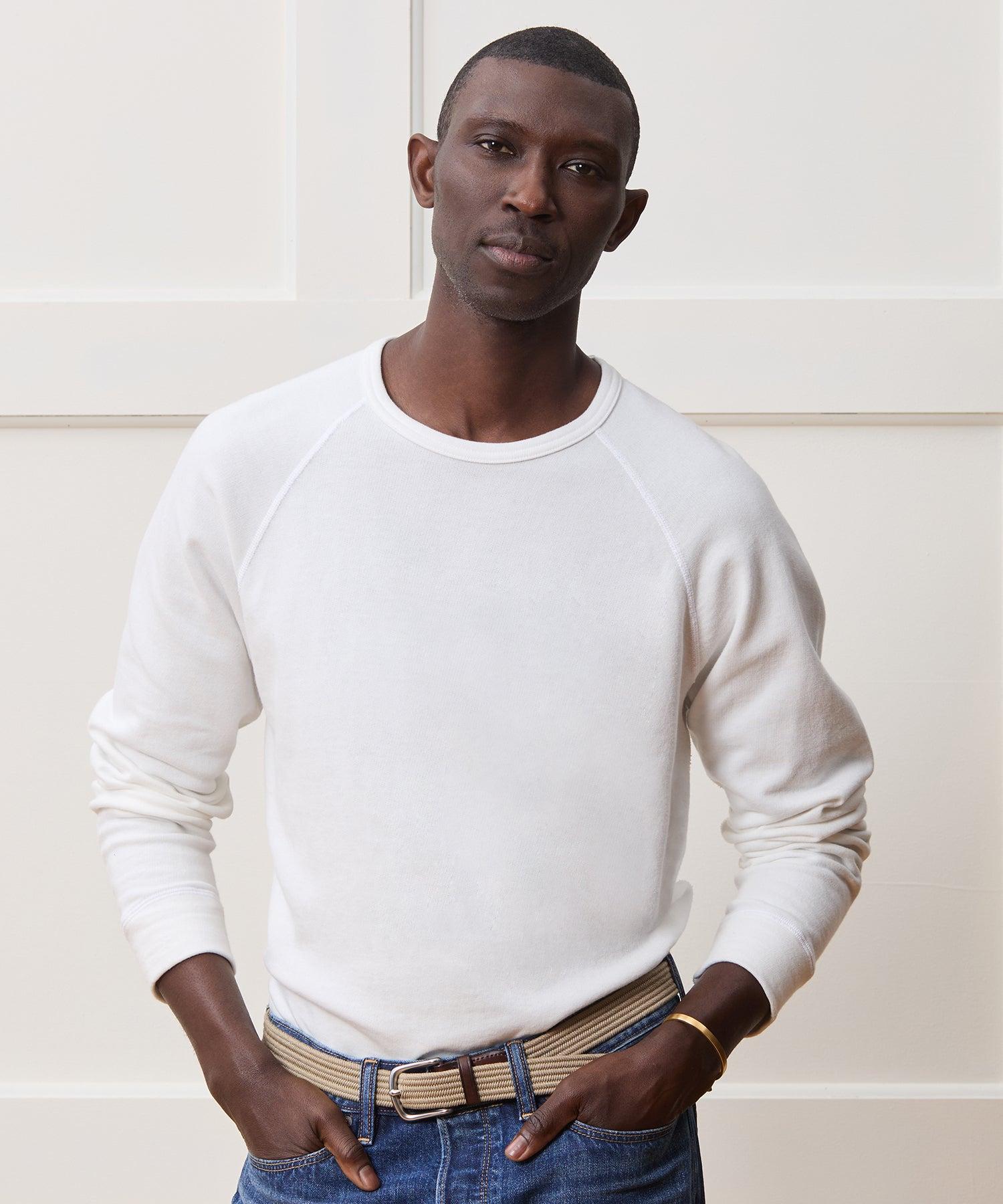 Lightweight Terry Cloth Crew Product Image