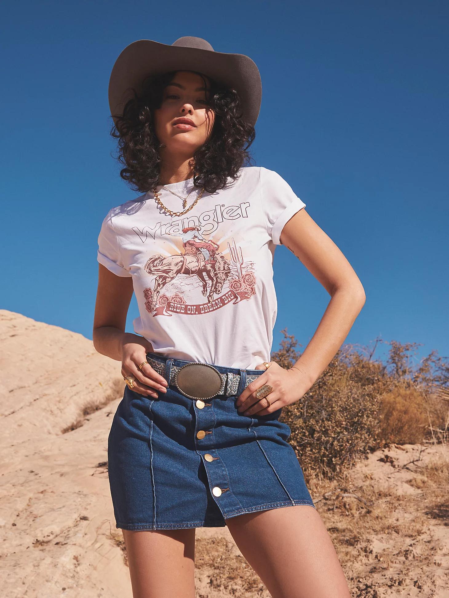 Wrangler® x Yellow Rose by Kendra Scott Graphic Tee | Women's TOPS | Wrangler® Product Image