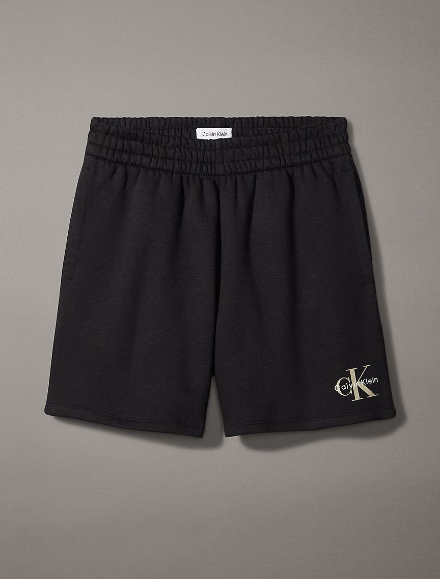 Monogram Logo Fleece Shorts Product Image