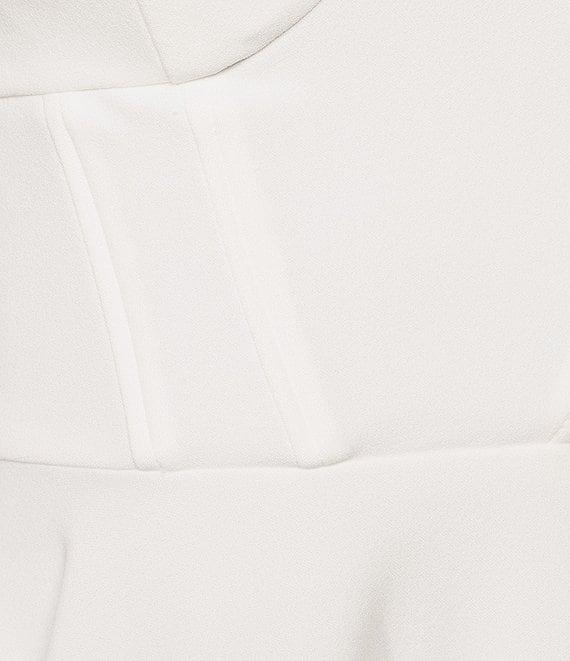 B. Darlin Sweetheart Neck Notched Corset Fit And Flare Dress Product Image