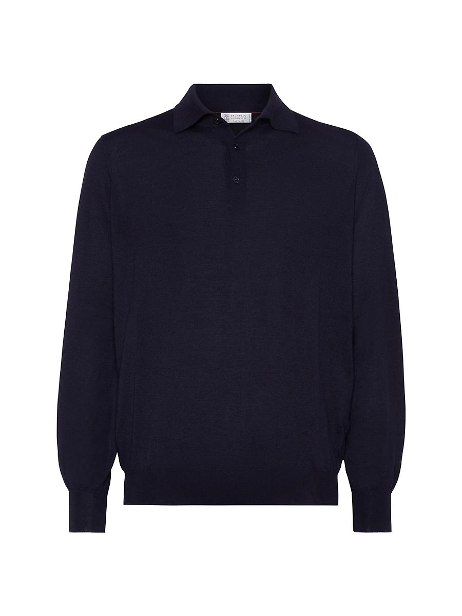 Mens Lightweight Knit Polo Shirt Product Image