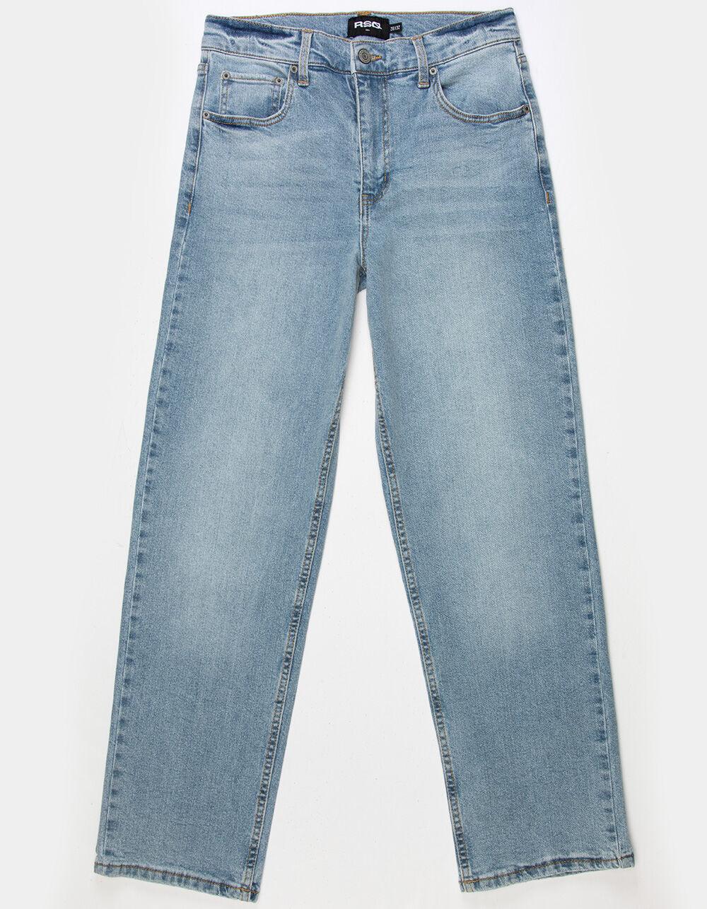 RSQ Mens Loose Fit Jeans - MEDIUM STONE Product Image