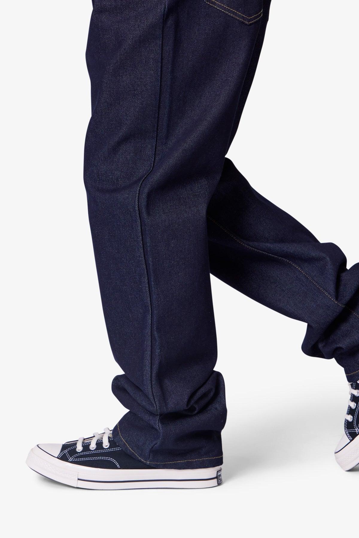 Raw Baggy Denim - Rinsed Indigo Product Image