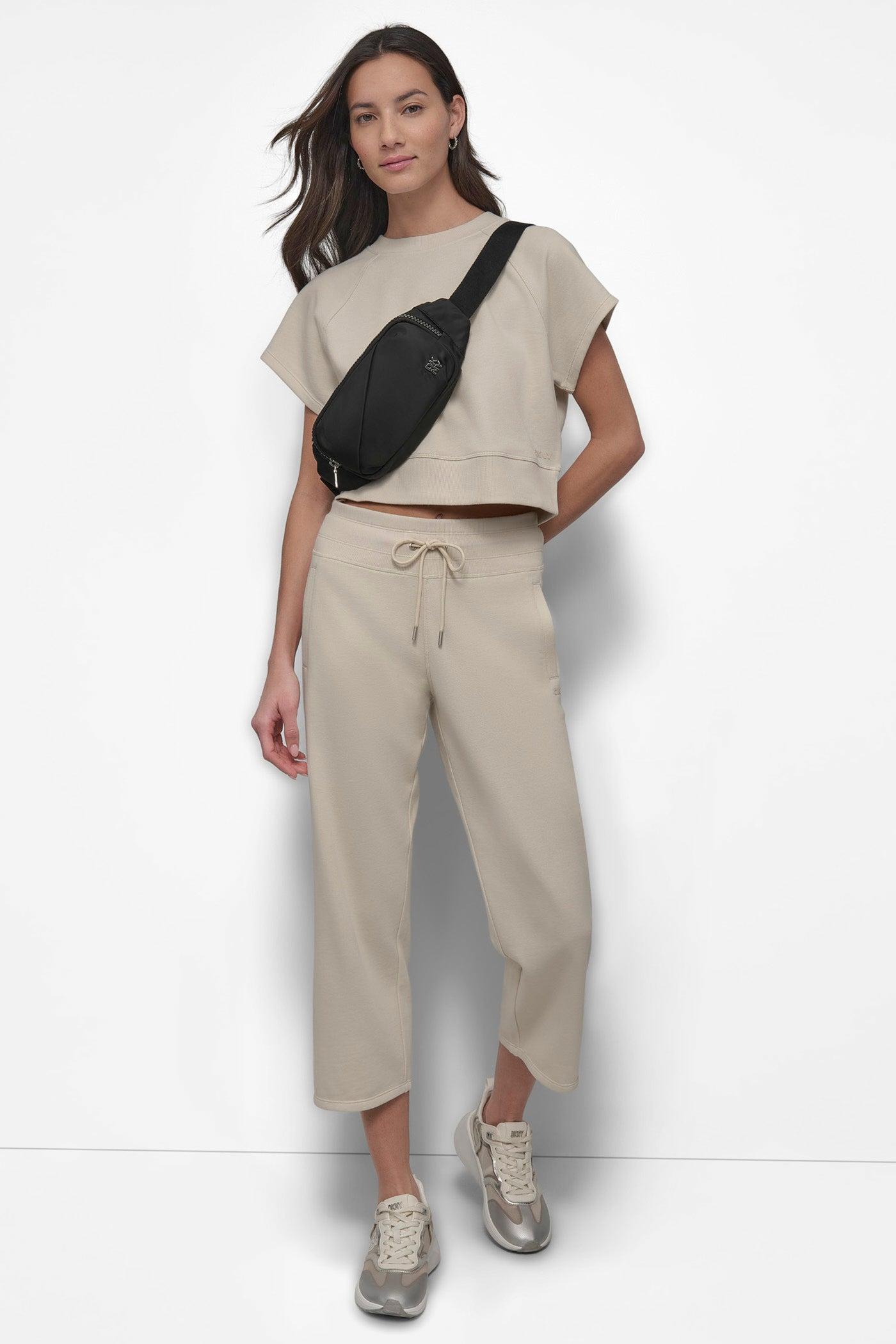 LOGO SHORT SLEEVE CROPPED PULLOVER Product Image