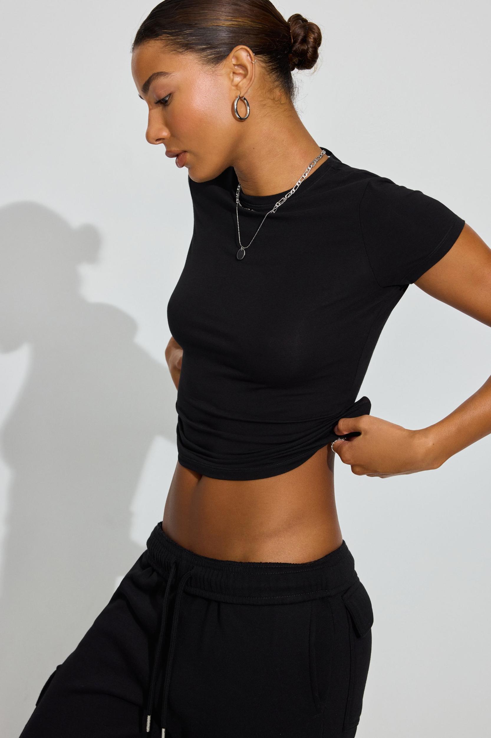 Open Back Long Sleeve Top Product Image