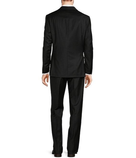 Hickey Freeman Classic Fit Flat Front Solid 2-Piece Suit Product Image