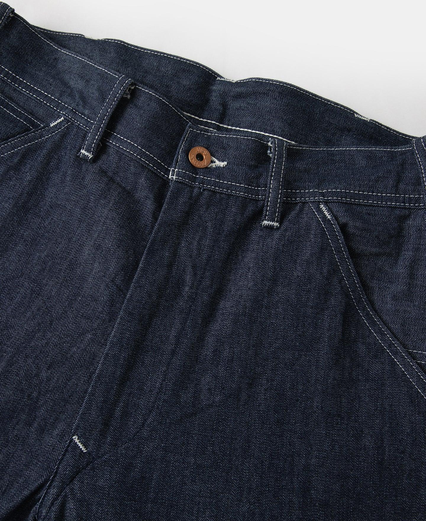 1950s Indigo Denim Painter Pants Product Image