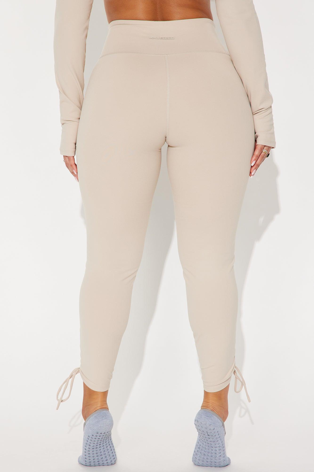 Extend Super Soft Active Capri Legging - Light Taupe Product Image