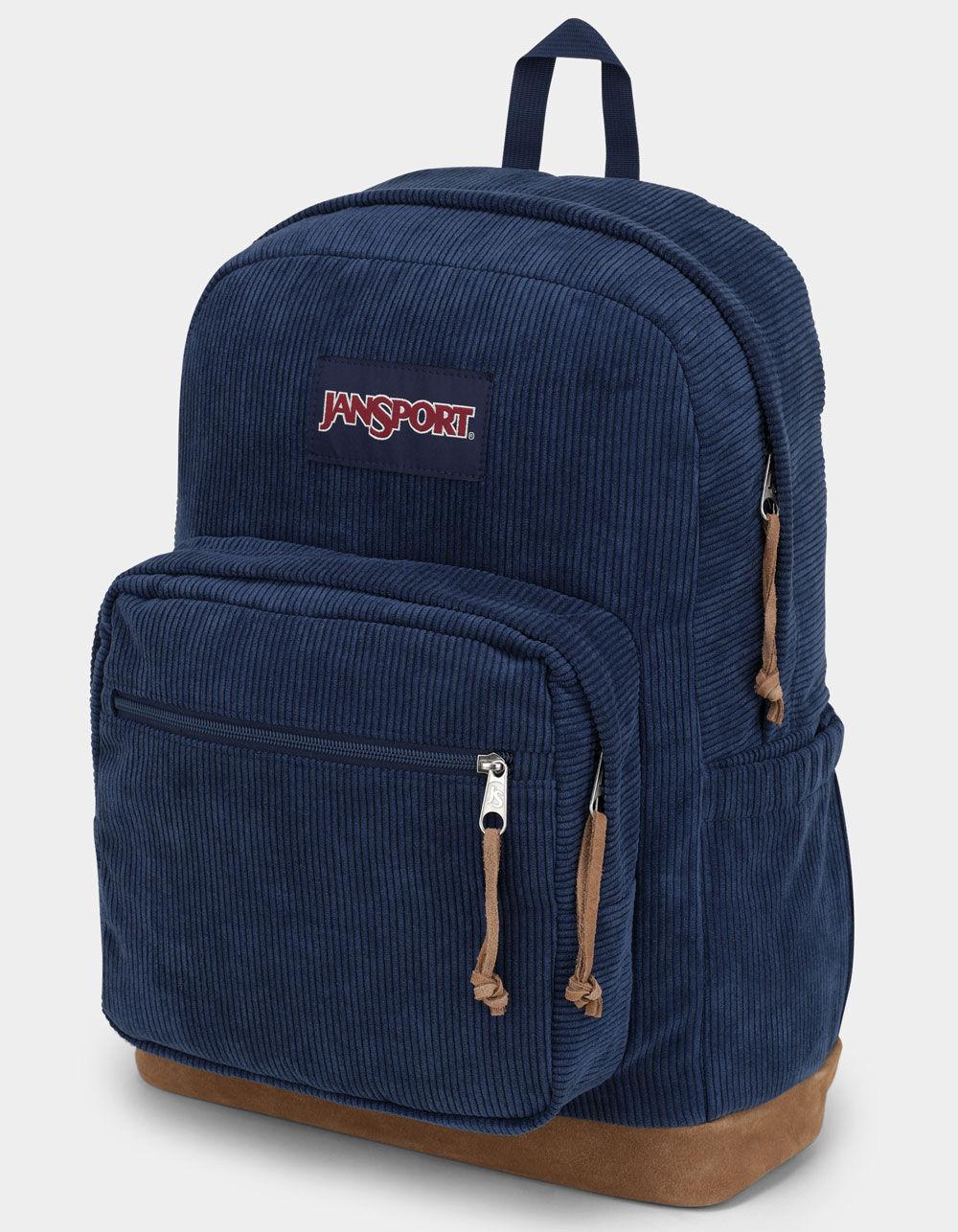 JANSPORT Right Pack Expressions Corduroy Backpack - NAVY CORDUROY Product Image
