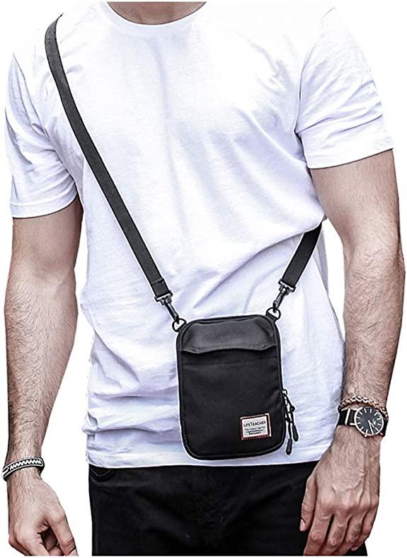Unisex Stylish Messenger Bag Compact and Durable Shoulder Daily Commuter Product Image