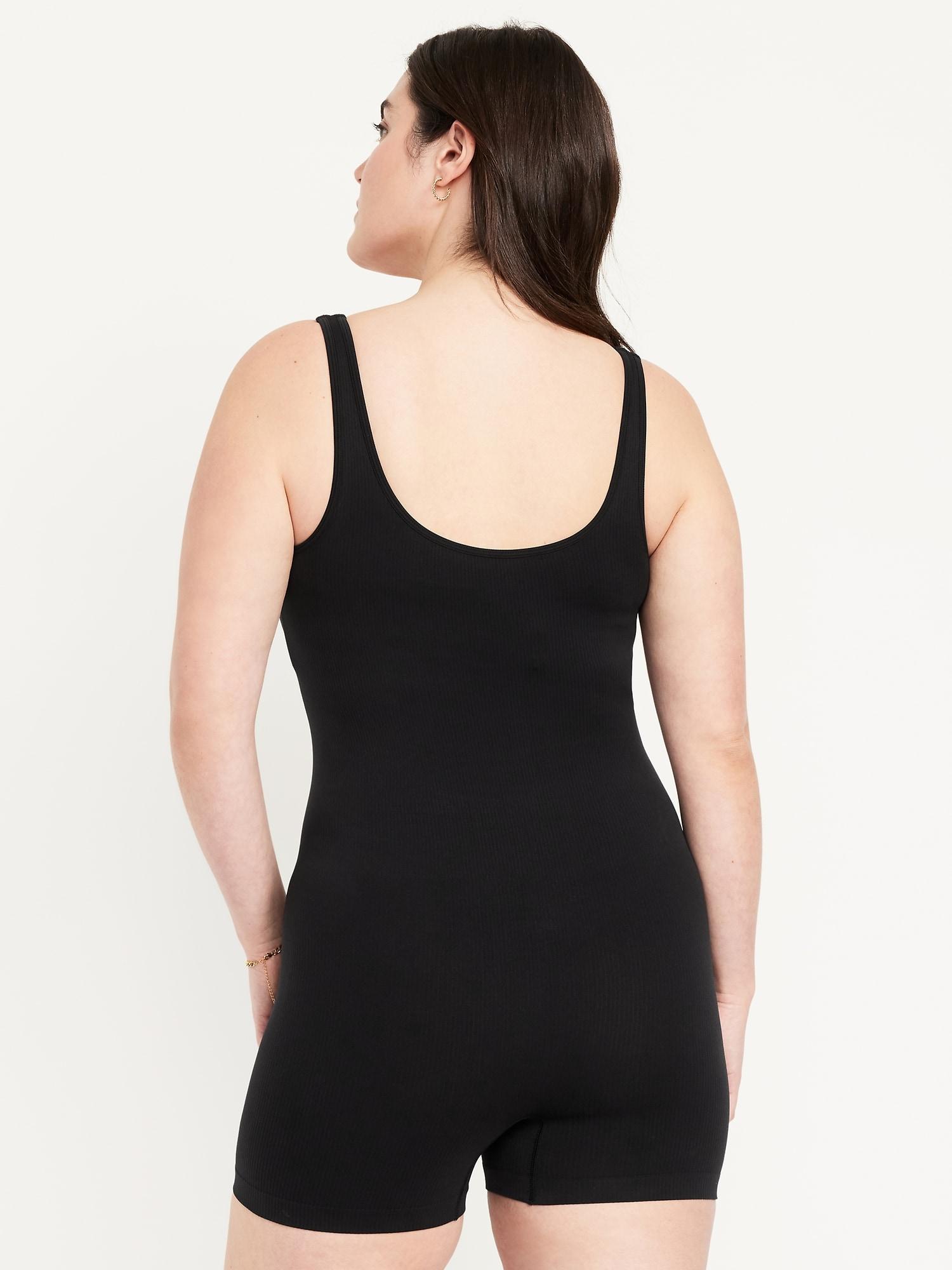Seamless Ribbed Short Bodysuit Product Image
