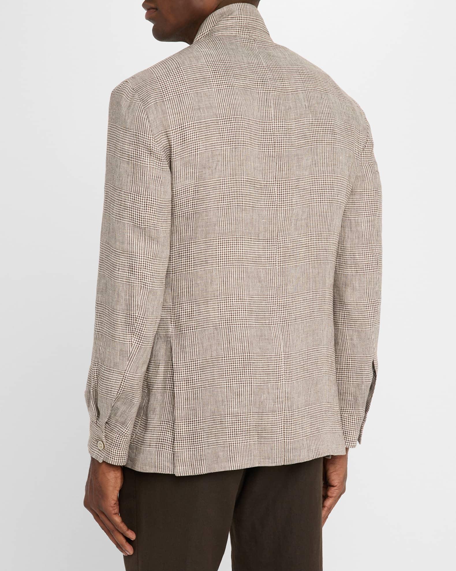 Men's Linen Prince of Wales Cavendish Sport Coat Product Image