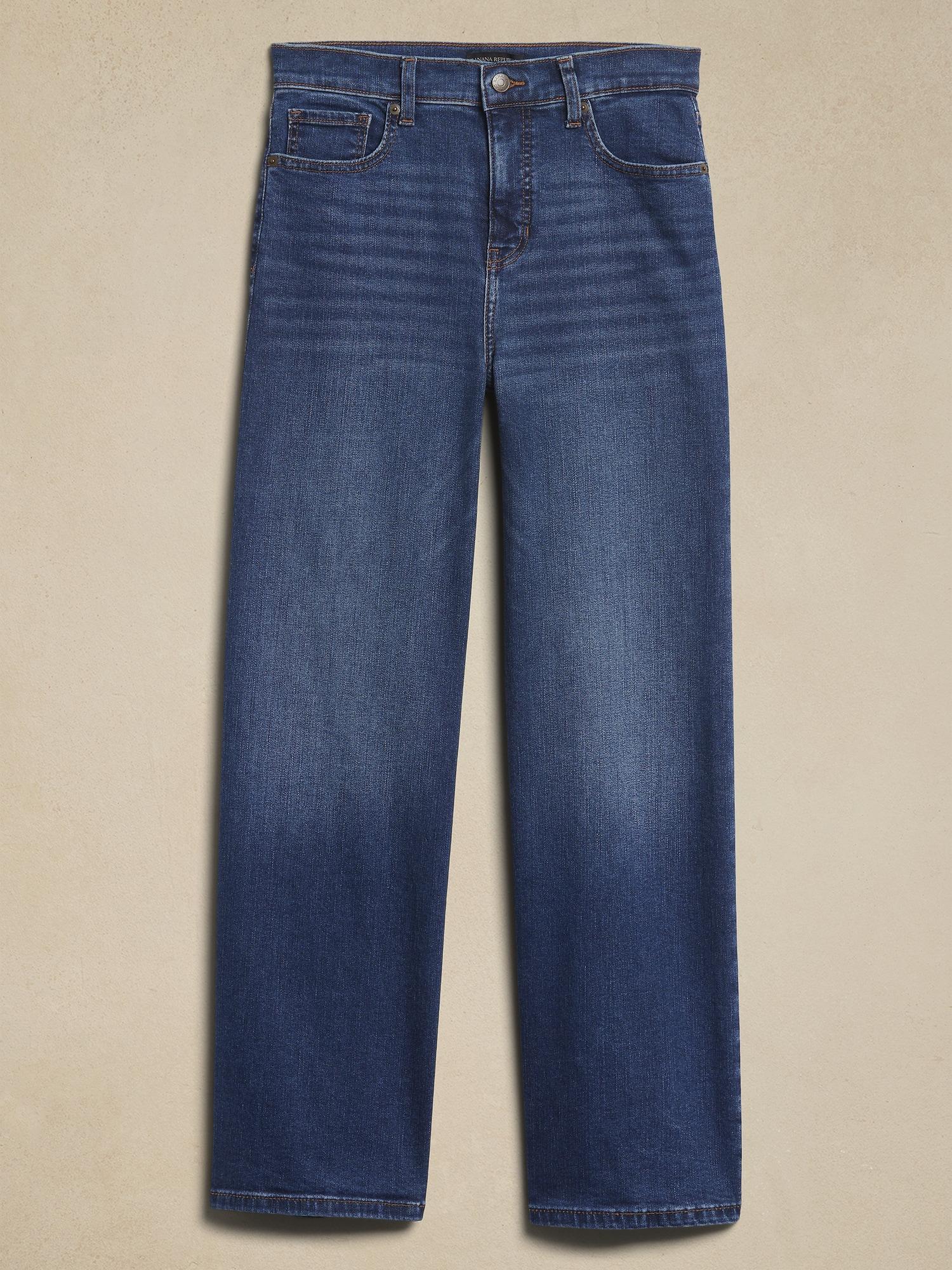 Wide-Leg High-Rise Jean Product Image