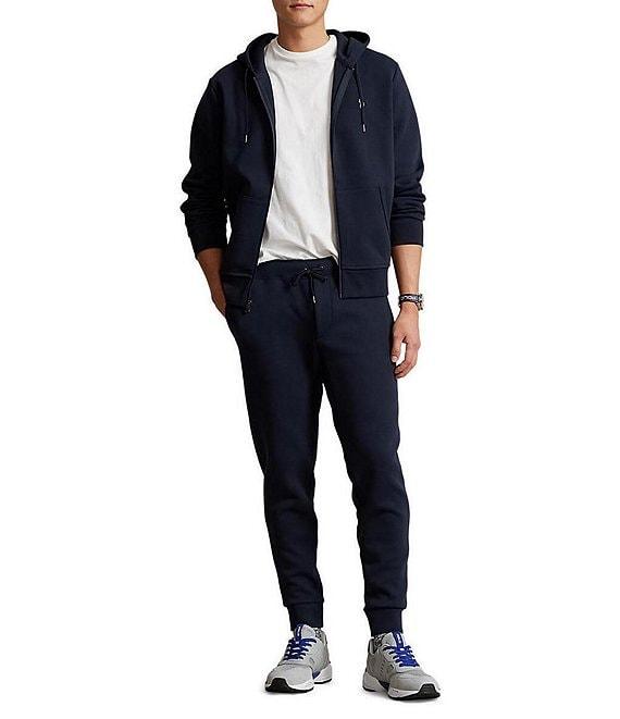 Polo Ralph Lauren Double-Knit Heathered Full-Zip Hoodie Product Image