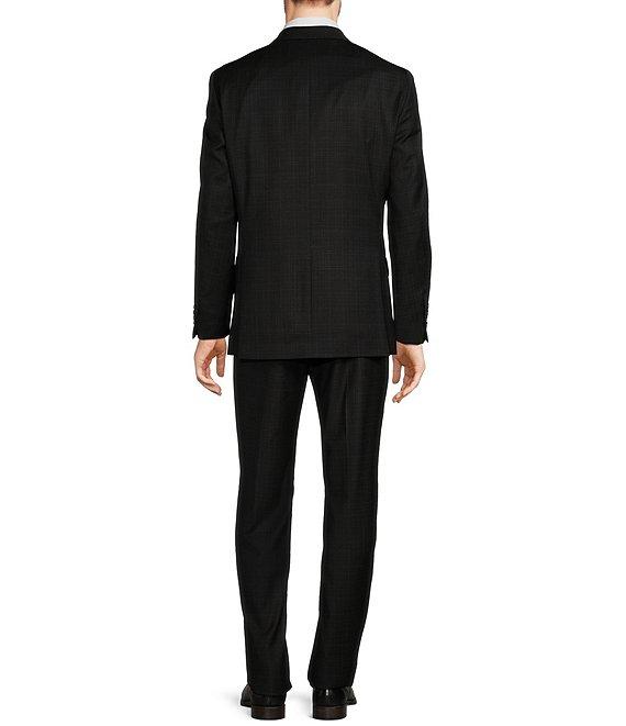 Hart Schaffner Marx New York Modern Fit Flat Front Fancy Pattern 2-Piece Suit Product Image