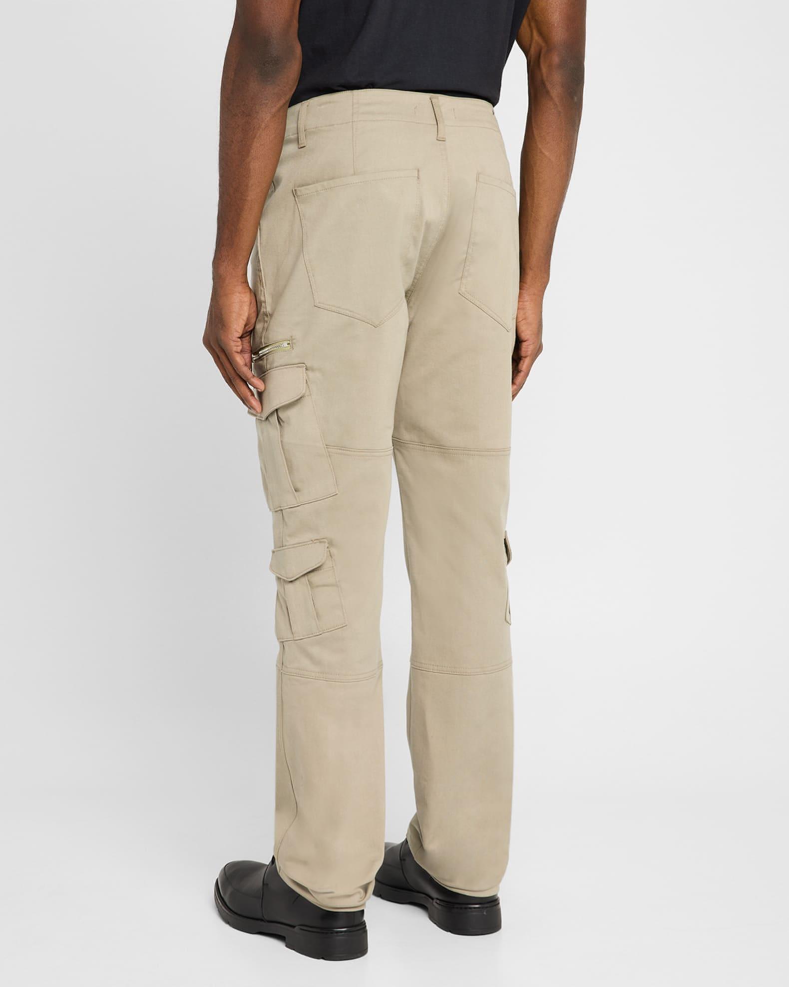 Men's Slim Twill Cargo Pants Product Image