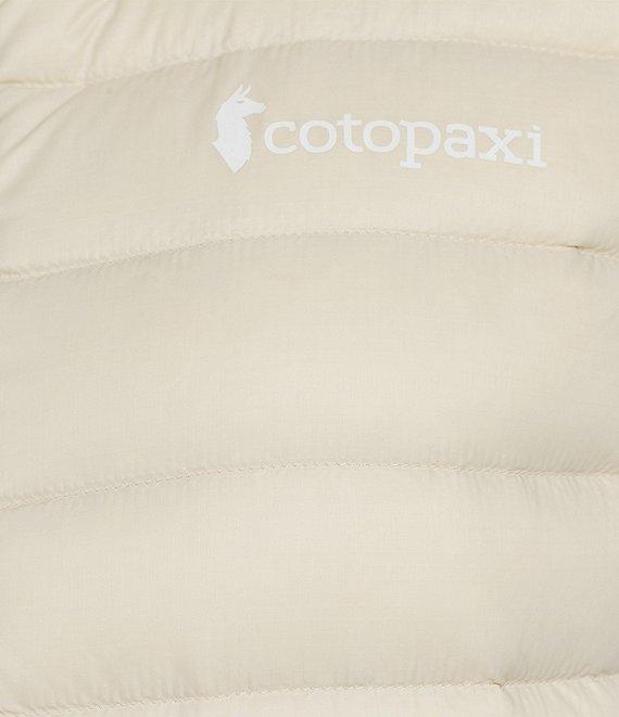 Cotopaxi Fuego Striped Print Down Stand Collar Sleeveless Zip Front Vest Product Image