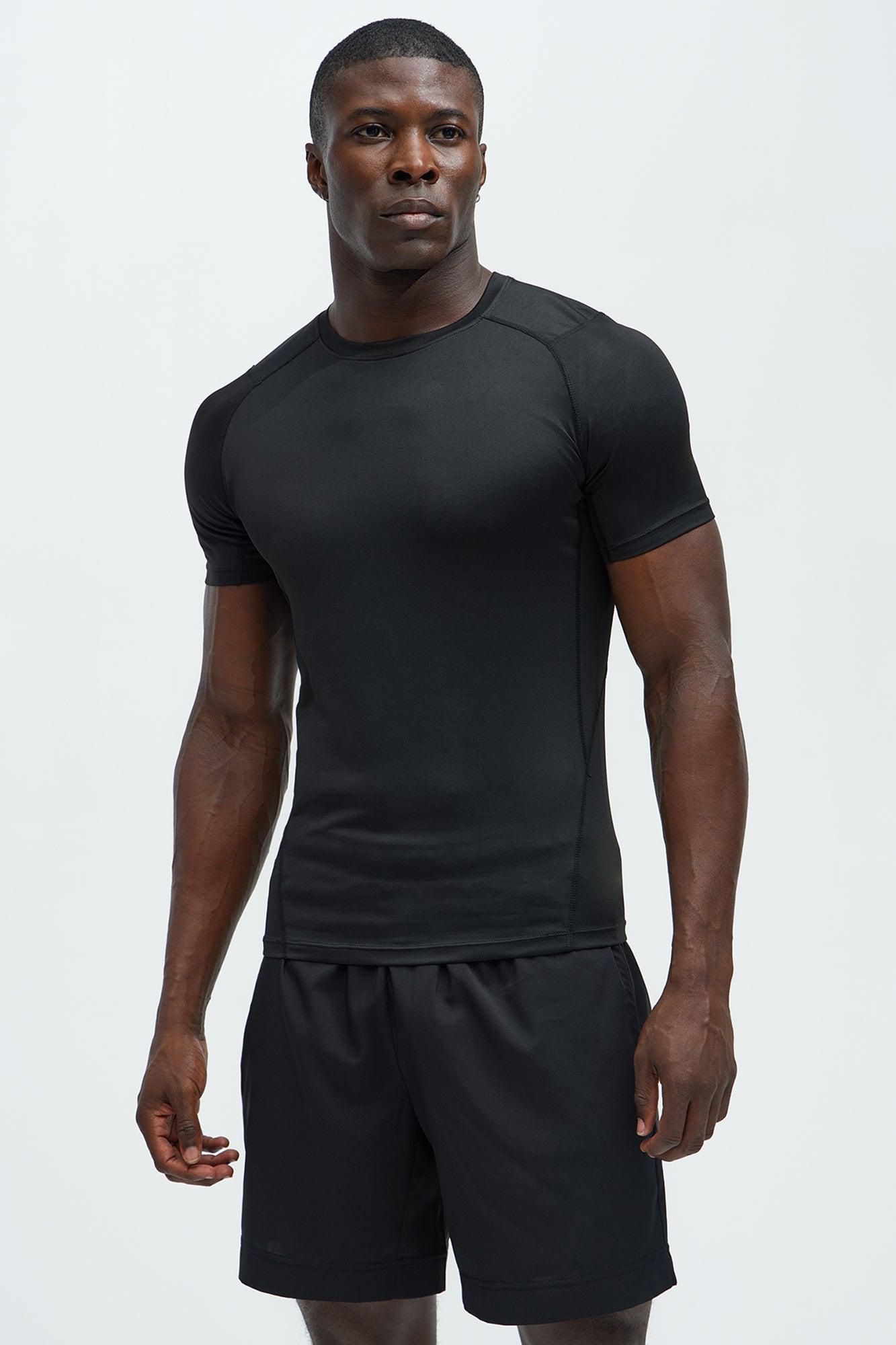 Vital Compression Tee - Black Product Image