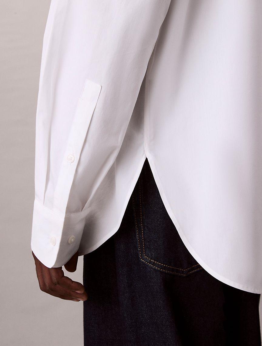 Cotton Silk Relaxed Shirt Product Image