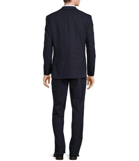 Hickey Freeman Classic Fit Double Pleated Solid 2-Piece Suit Product Image