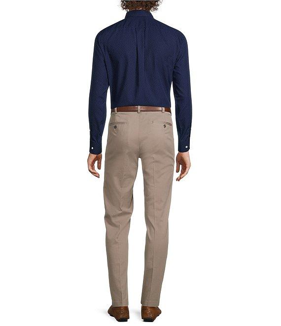 Gold Label Roundtree & Yorke Long Sleeve Geometric Print Sport Shirt Product Image