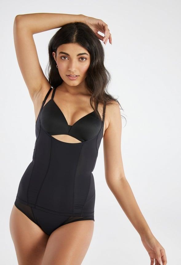 JustFab Margaux Platform Loafer Pump Womens Black/ White Size 8.5 Product Image