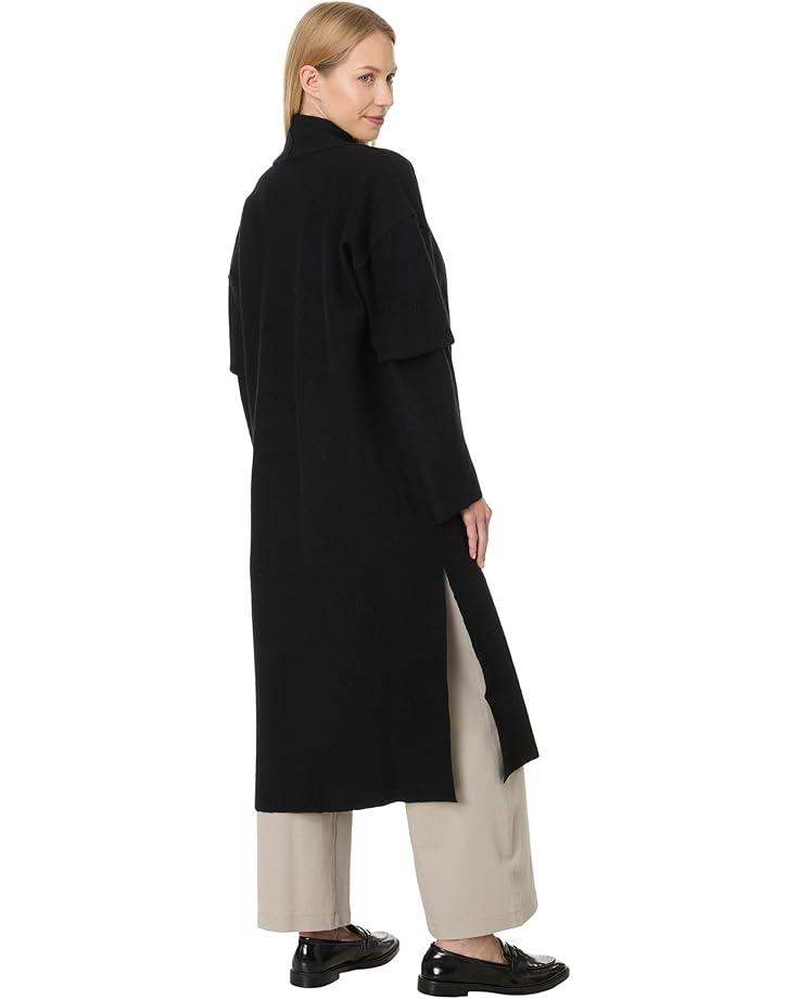 Women's Eileen Fisher High Collar Coat Product Image