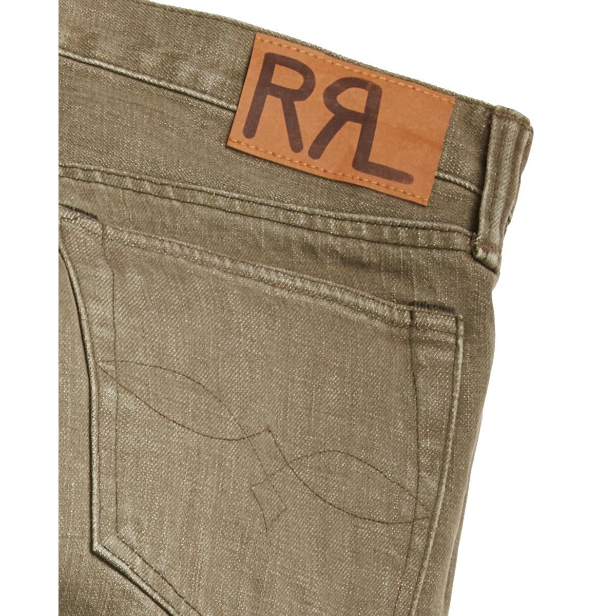 Slim Fit Olive Jean Product Image