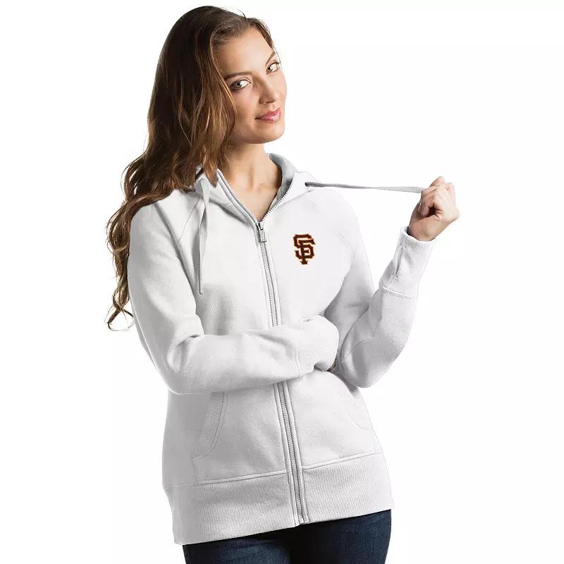 Women's Antigua New York Mets Victory Full-Zip Hoodie,  Product Image