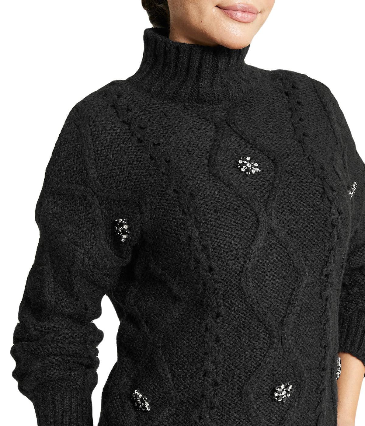Floral Embellished Sweater Product Image