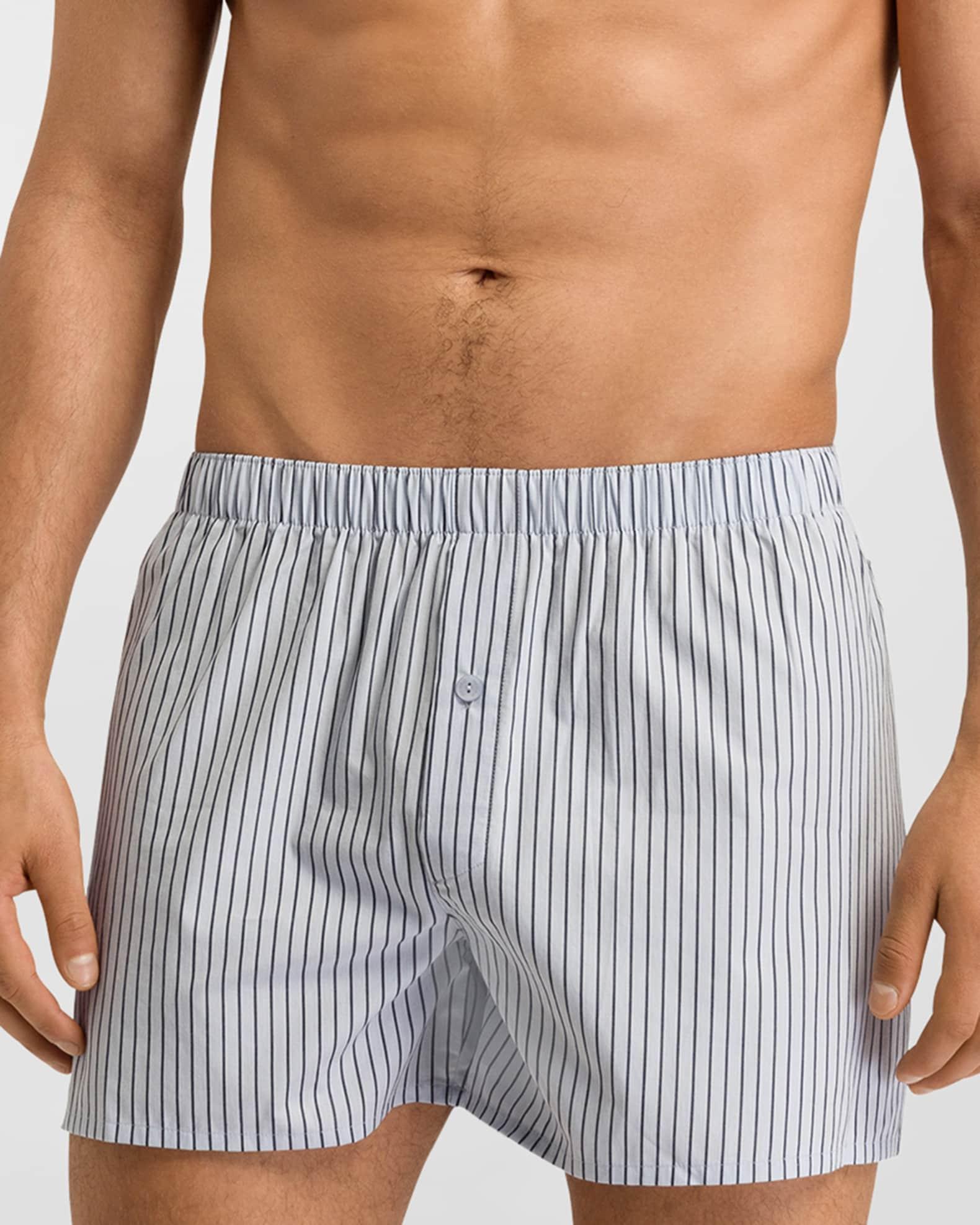 Men's Fancy Woven Cotton Boxers Product Image