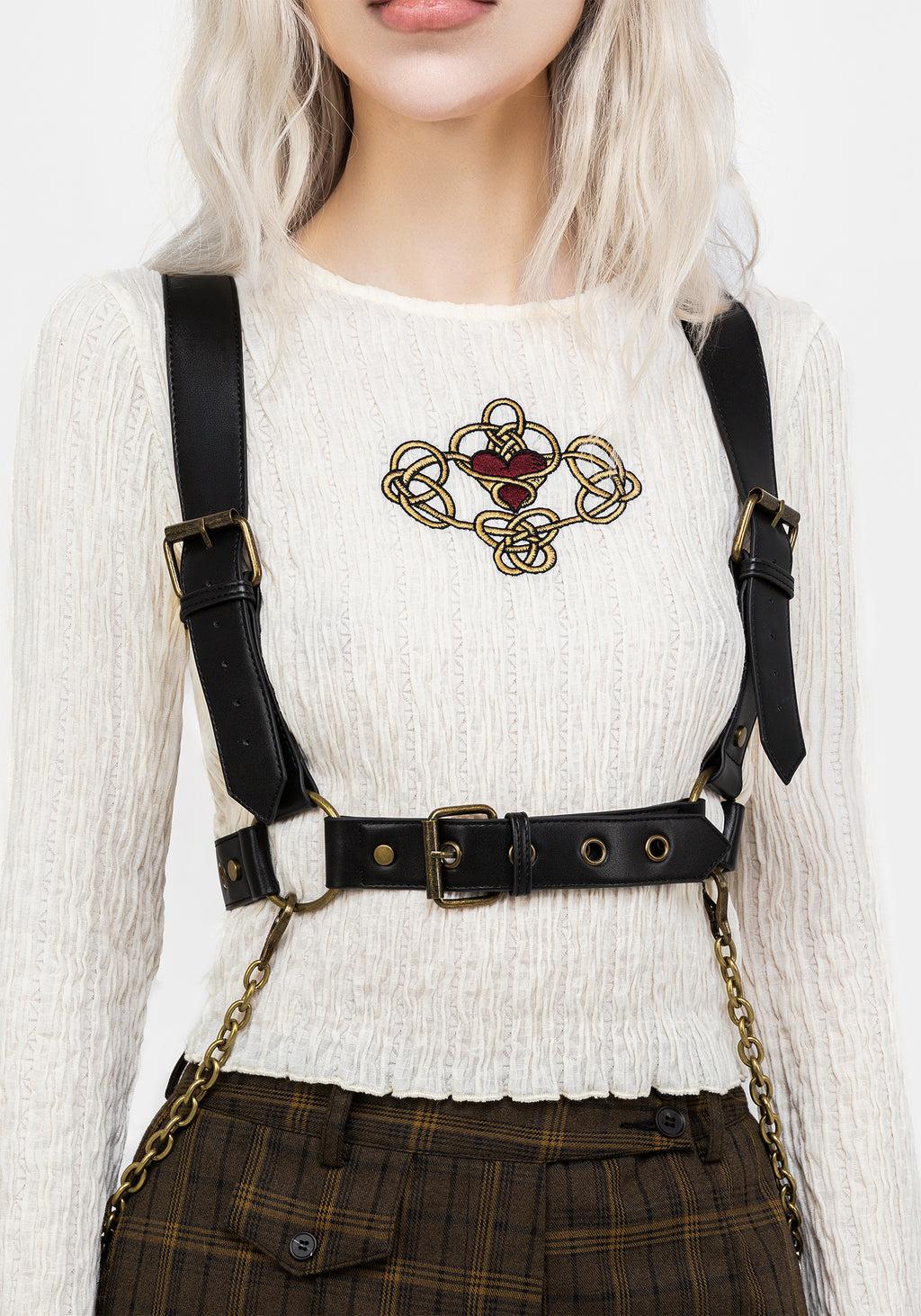 Vignette Brass Chain Harness Product Image
