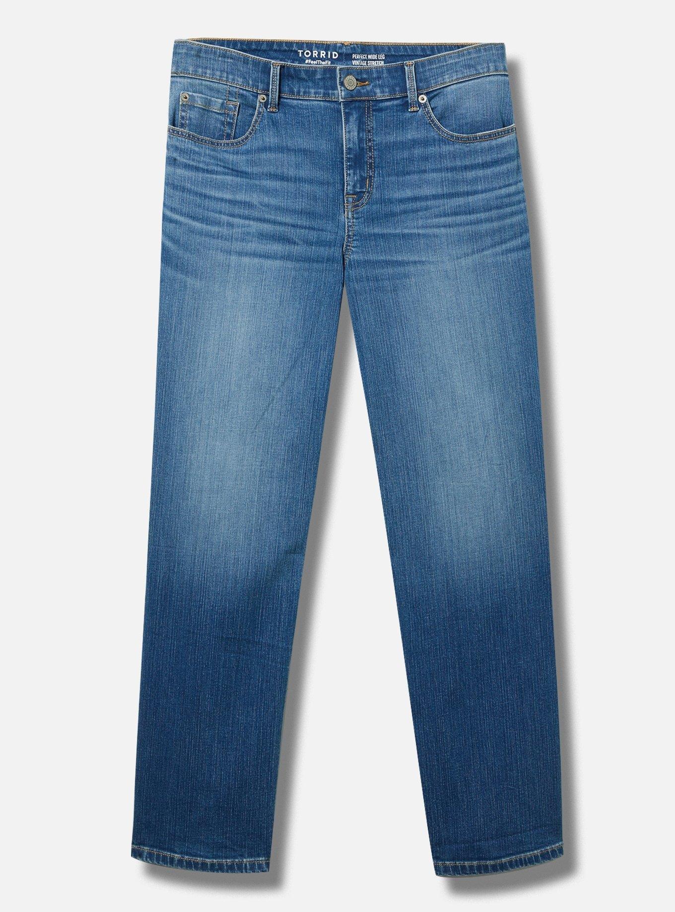 Perfect Wide-Leg Mid-Rise Jean Product Image