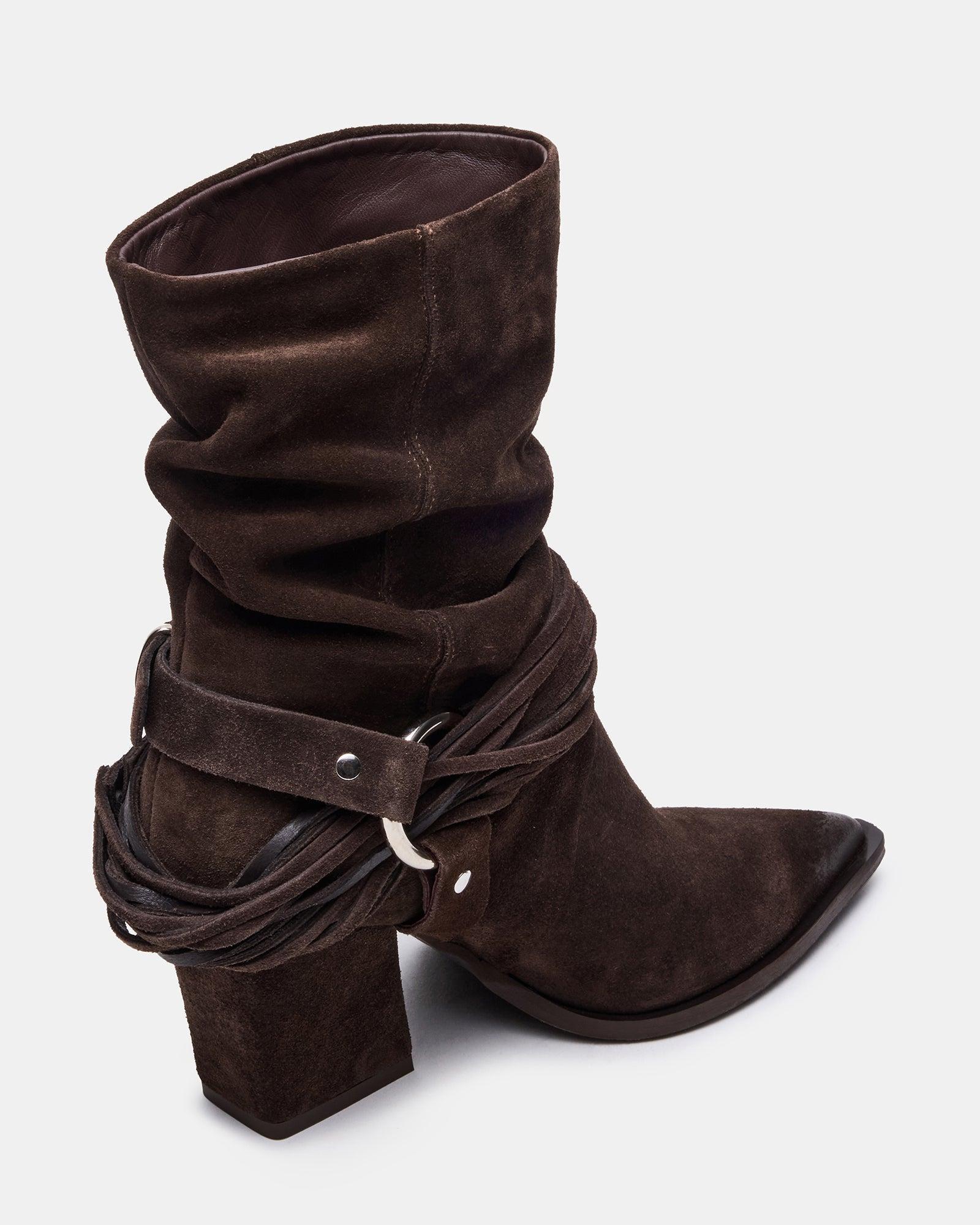 LAUPER DARK TAUPE SUEDE Female Product Image
