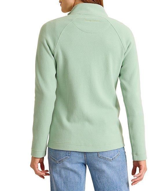 Tommy Bahama Aruba Full Zip Stand Collar Long Sleeve Sweatshirt Product Image