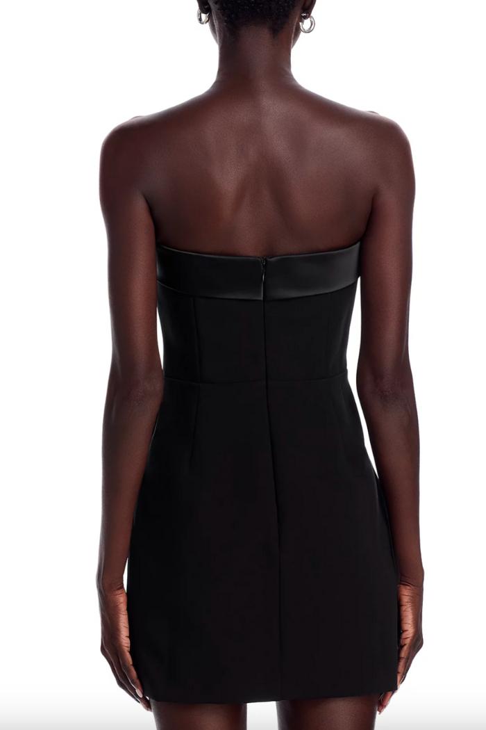 Gemma Cary Satin  Strapless Dress Product Image