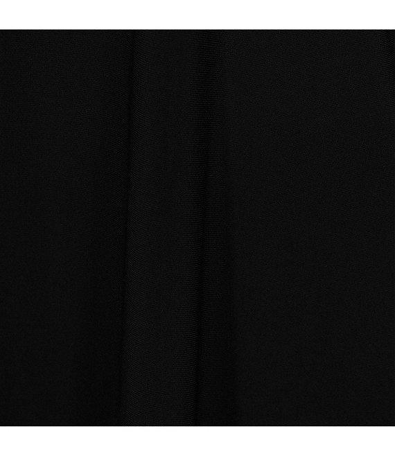 Caroline Rose Stretch Knit Scoop Neck 3/4 Sleeve Caftan Top Product Image