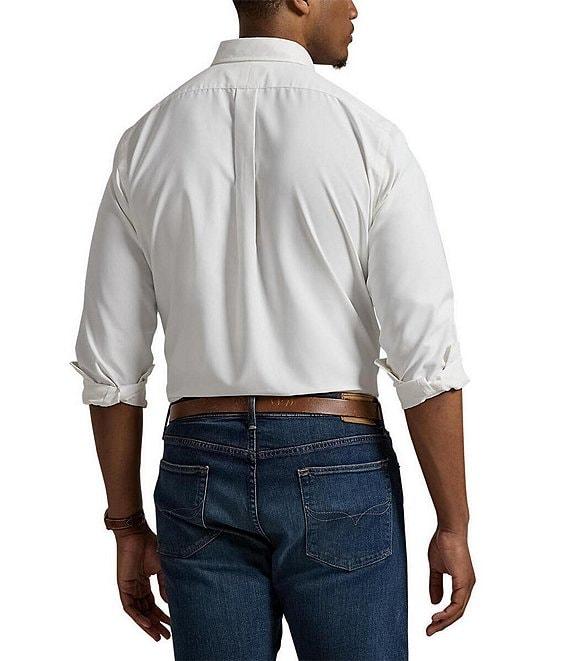 Polo Ralph Lauren Big & Tall Classic Fit Performance Stretch Oxford Long Sleeve Woven Shirt Product Image
