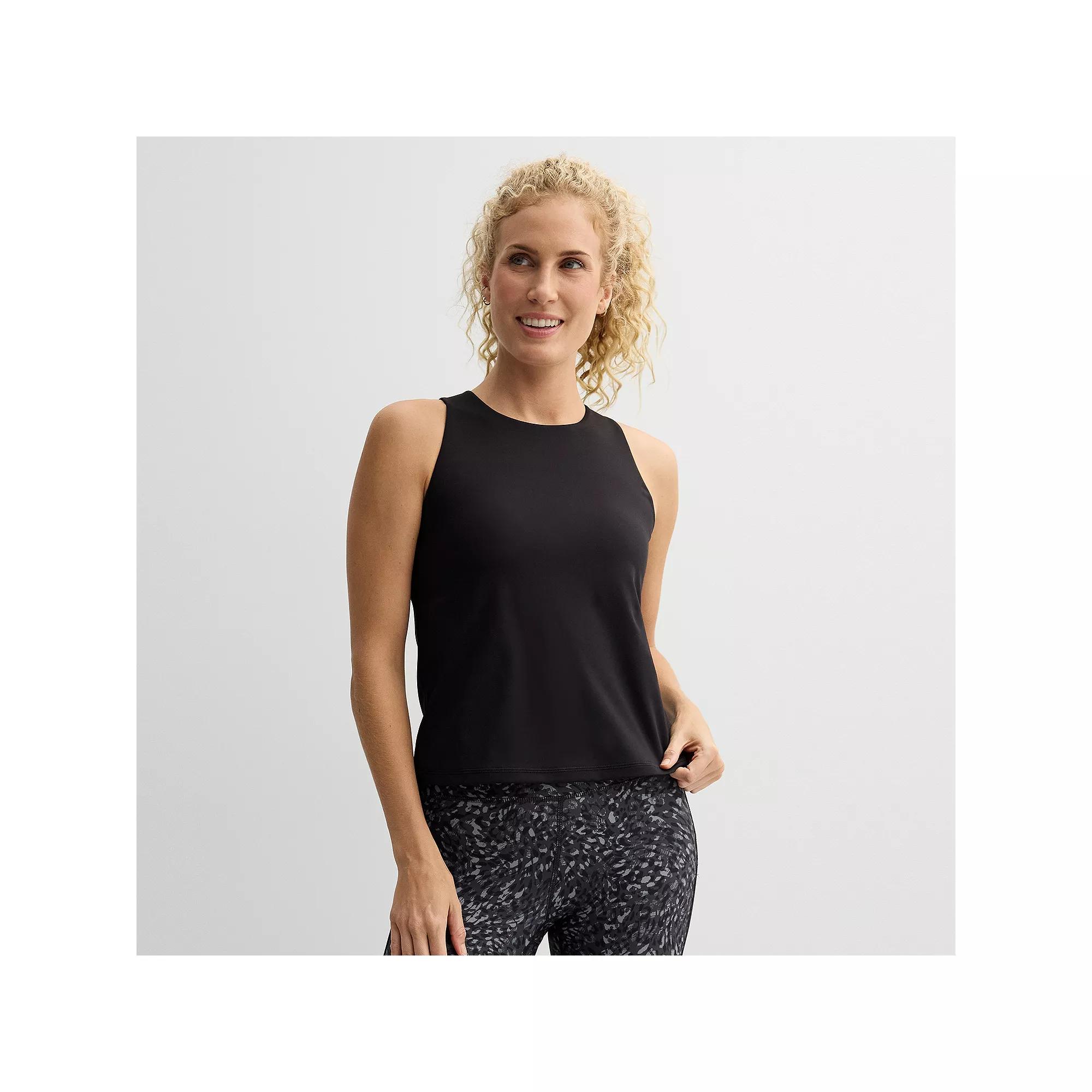 Womens Tek Gear Ultrastretch High Neck Built In Bra Tank Product Image