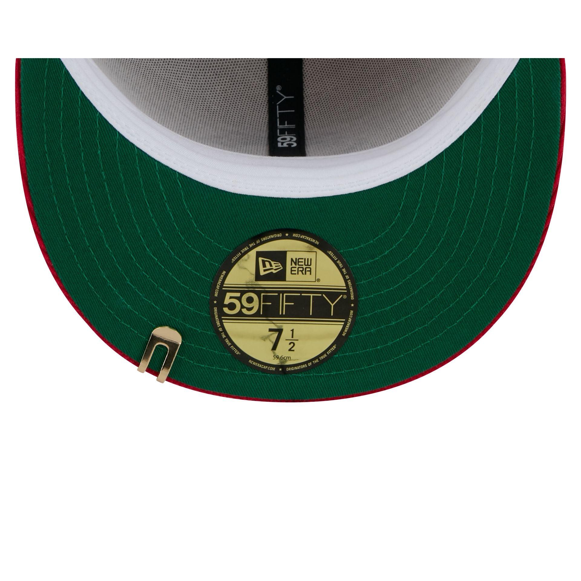 Cincinnati Reds Two Tone Cord 59FIFTY Fitted Hat Male Product Image