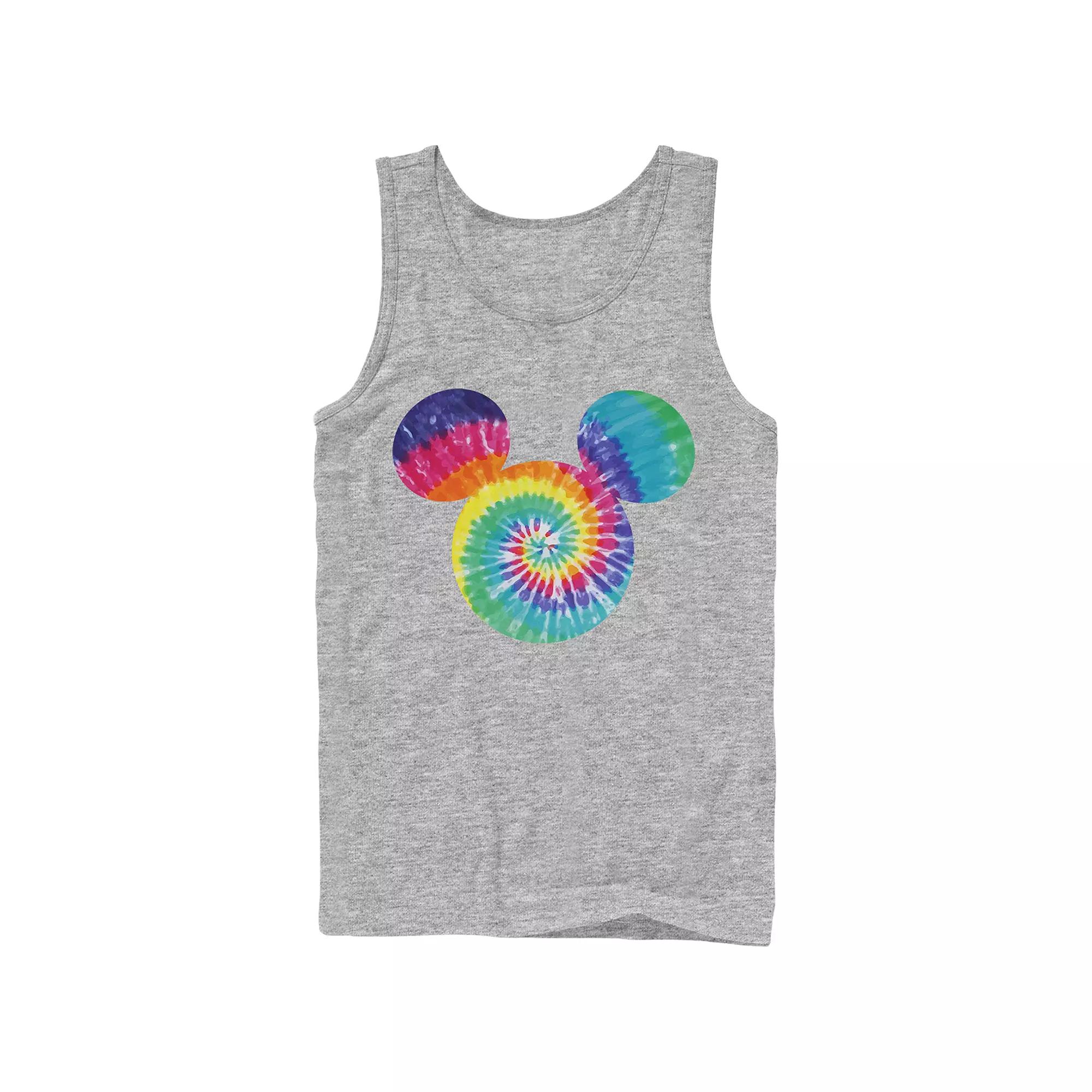 Disney's Mickey And Friends Mickey Men's Tie-Dye Fill Tank Top,  Product Image