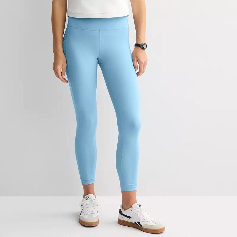 Women's Tek Gear® Ultrastretch High-Waisted Side Pocket 7/8 Leggings,  Product Image