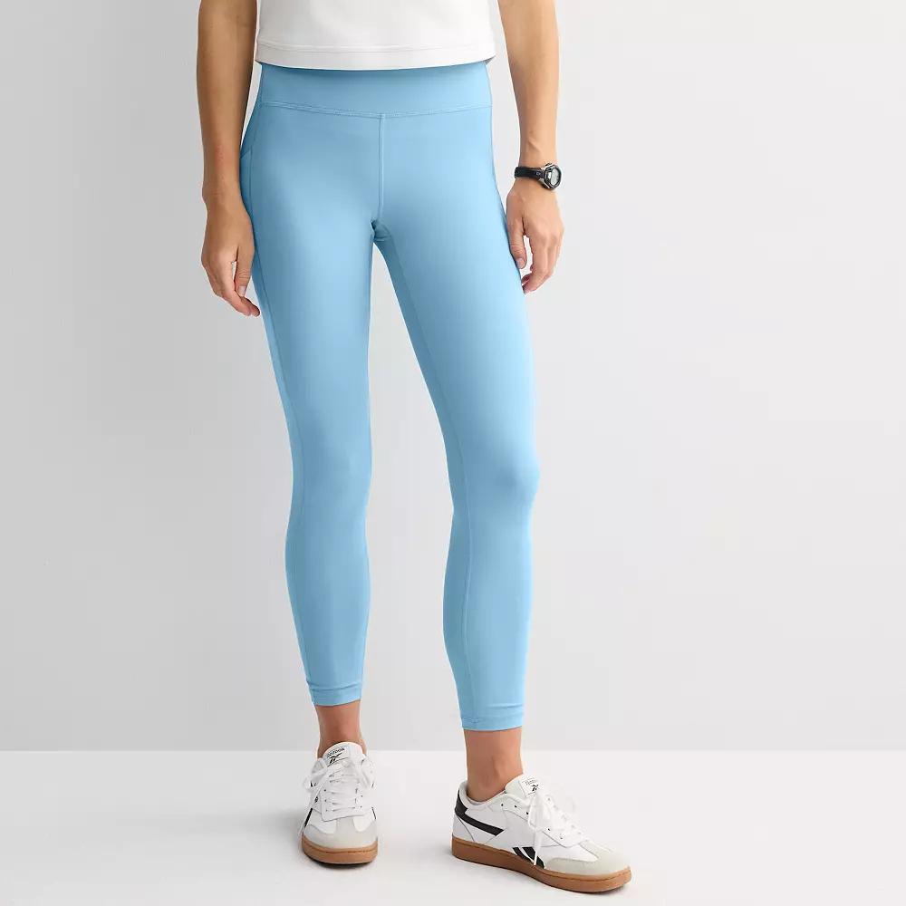 Women's Tek Gear® Ultrastretch High-Waisted Side Pocket 7/8 Leggings,  Product Image